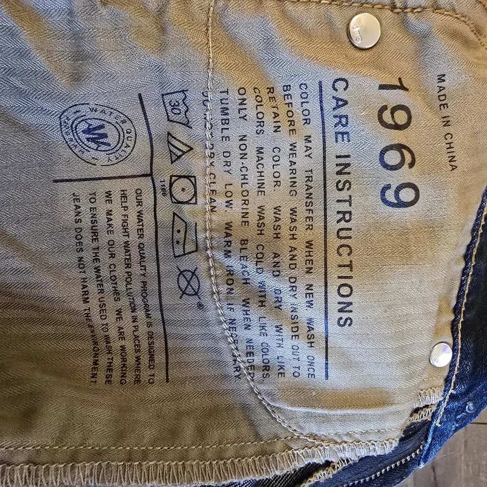 Gap 1969 Sexy Boyfriend Jeans Size 27t City Blue - Picture 6 of 6